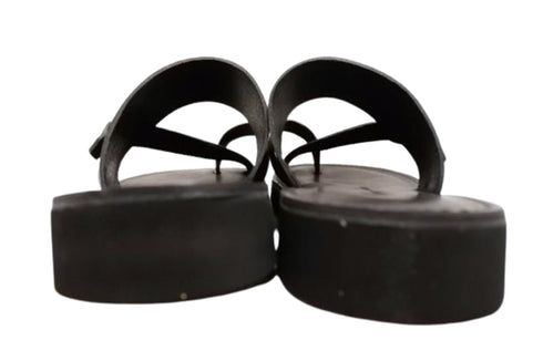 【Organic handloom TRENT ブラック】トングサンダル